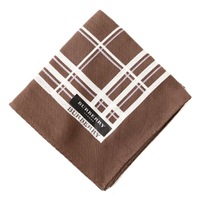 【新品】 ハンカチ 大判サイズ バーバリーロンドン 59337 BURBERRY LONDON ブラウン系 レディース