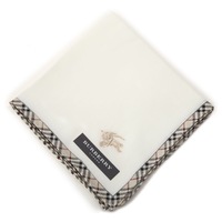 【新品】 ハンカチ 大判サイズ バーバリーロンドン 60059 BURBERRY LONDON ホワイト系 レディース