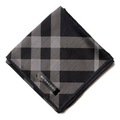【新品】 ハンカチ　チェック  バーバリーロンドン 68806 BURBERRY LONDON ブラック レディース