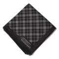 【新品】 ハンカチ　チェック  バーバリーロンドン 68908 BURBERRY LONDON グレー レディース
