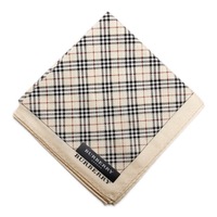 【新品】 ハンカチ　チェック  バーバリーロンドン 68992 BURBERRY LONDON イエロー レディース
