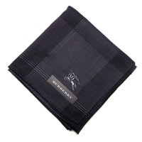 【新品】 ハンカチ　チェック  バーバリーロンドン 69052 BURBERRY LONDON ネイビー レディース
