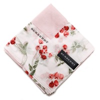 【新品】 ハンカチ　花柄 大 バーバリーロンドン 69140 BURBERRY LONDON ピンク レディース