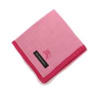 【新品】 ハンカチ（無地）  バーバリーロンドン 51587 BURBERRY LONDON ピンク系 メンズ