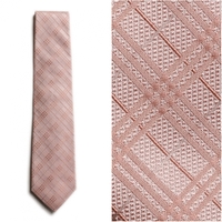 【新品】 ブラックレーベル・クレストブリッジ チェックネクタイ  67403 BLACK LABEL CRESTBRIDGE ピンク メンズ
