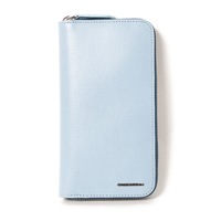 【新品】 ラウンドファスナー 長財布 ロンドンレザー  バーバリーロンドン y-001246 BURBERRY LONDON ブルー メンズ