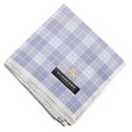 【新品】 薄手 ハンカチ チェック  バーバリー 71794 BURBERRY ブルー レディース