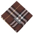 【新品】 薄手 ハンカチ チェック  バーバリー 72055 BURBERRY ブラウン レディース