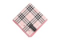 【新品】 薄手 ハンカチ チェック  バーバリー 72288 BURBERRY ピンク メンズ