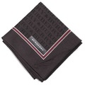 【新品】 薄手 ハンカチ 英字  バーバリー 72062 BURBERRY ブラック メンズ