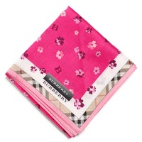 【新品】 薄手 ハンカチ 花柄  バーバリー 71749 BURBERRY ピンク レディース