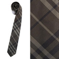 【新品】バーバリーロンドン　チェックネクタイ　32960　グレー　オシャレなネクタイを着けよう♪