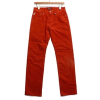 コーデュロイパンツ オレンジ 70 バーバリーブラックレーベル 68387 BURBERRY BLACK LABEL オレンジ メンズ