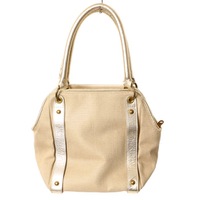 ゴールドコーティングハンドバッグ  バーバリーブルーレーベル br01001033 BURBERRY BLUE LABEL ゴールド レディース