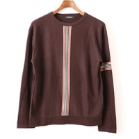 センターライン長袖ニット 2 バーバリーブラックレーベル 61681 BURBERRY BLACK LABEL ブラウン系 メンズ