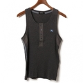 タンクトップ 2 バーバリーブラックレーベル br01000907 BURBERRY BLACK LABEL グレー メンズ