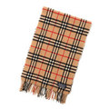 チェックマフラー バーバリーズ 42157 ベージュ系 プレゼント ウール100% 定番のノバチェック