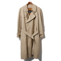 チェックライナー付トレンチコート 170 バーバリーズ 72411 Burberrys カーキ メンズ