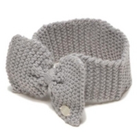 【16%OFF】ニットリボンヘアバンド