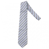 ネクタイ（ストライプ）  バーバリーブラックレーベル 50799 BURBERRY BLACK LABEL ブルー系 メンズ