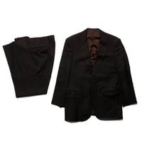 ノッチドラペルストライプテーラードシングルジャケットスーツ　ブラウン AB4 バーバリーロンドン 66193 BURBERRY LONDON ブラウン メンズ