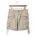 ハーフパンツ 36 バーバリーブルーレーベル 53368 BURBERRY BLUE LABEL ベージュ系 レディース