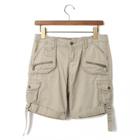 ハーフパンツ 36 バーバリーブルーレーベル 53368 BURBERRY BLUE LABEL ベージュ系 レディース