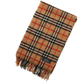 バーバリーズ チェック柄マフラー ブラウン系 メンズ おでかけにオススメ 32806