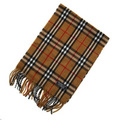 バーバリーズ 英国チェックマフラー 30939 ベージュ系 チェックがお洒落