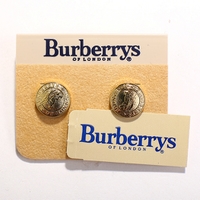 バーバリーロンドン ピアス 26384 ゴールド系 ホースロゴがお洒落