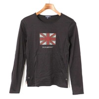 ユニオンジャックスタッズロングスリーブカットソー 160A バーバリーロンドン 71170 BURBERRY LONDON ブラック ボーイズ