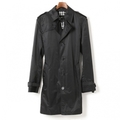 レインコート　 M バーバリーブラックレーベル 01000503 BURBERRY BLACK LABEL ブラック メンズ