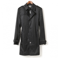 レインコート　 M バーバリーブラックレーベル 01000503 BURBERRY BLACK LABEL ブラック メンズ