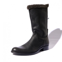 レザーブーツ 17309 バーバリーブラックレーベル ブラック系 メンズ