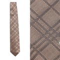 ロゴチェックシルクネクタイ  バーバリーロンドン 70273 BURBERRY LONDON ブラウン メンズ