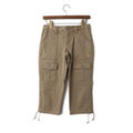 七分丈パンツ 36 バーバリーブルーレーベル 50665 BURBERRY BLUE LABEL ベージュ系 レディース