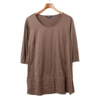 七分袖コットンワンピース 5 バーバリーロンドン 69698 BURBERRY LONDON カーキ レディース