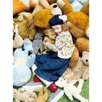 総柄カーディガン