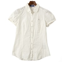 半袖シャツ 36 バーバリーブルーレーベル 61982 BURBERRY BLUE LABEL ホワイト系 レディース