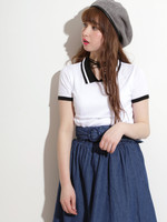 WEGO/衿付きニット