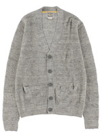 リネンリブステッチカーディガン