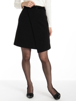 ベルト付きラップミニスカート/ピンク