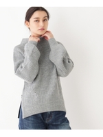 ハイネックニットプルオーバー/ライトグレー(011)