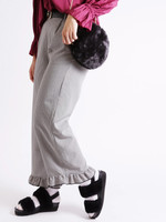 WEGO/ギンガムチェックフリルパンツ