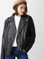 WEGO/ビッグライダースジャケット