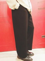 WEGO/ストレッチベルトワイドスラックス