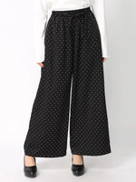 WEGO/ドットイージーワイドパンツ