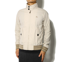 バーバリーブラックレーベル スウィングトップ 29331 ベージュ系 メンズ アウトドアに大活躍