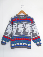 80's パステルニット ファンシーニット      