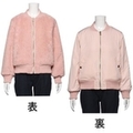 【50%OFF】リバーシブルボアブルゾン